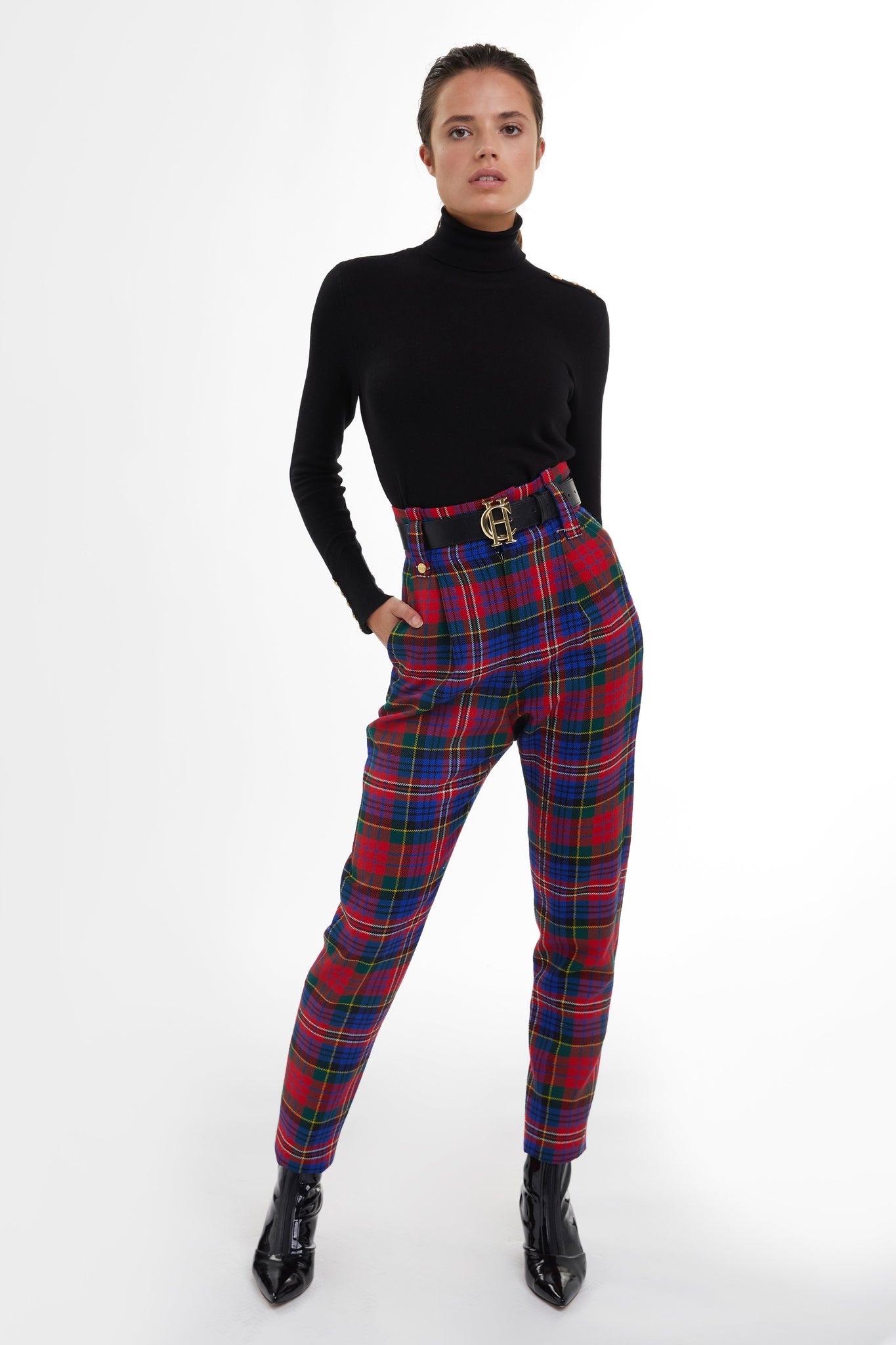 Silk Peg Leg Trousers Grass Fields Women's Size 14 Made In Nigeria | eBay